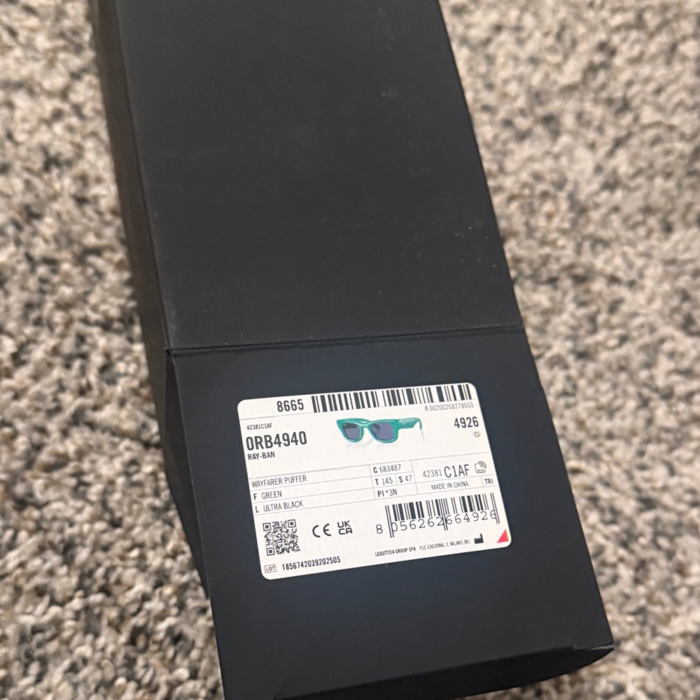 Ray-Ban ASAP Rocky - Black Sunglasses box and carrying bag - Picture 3 of 4